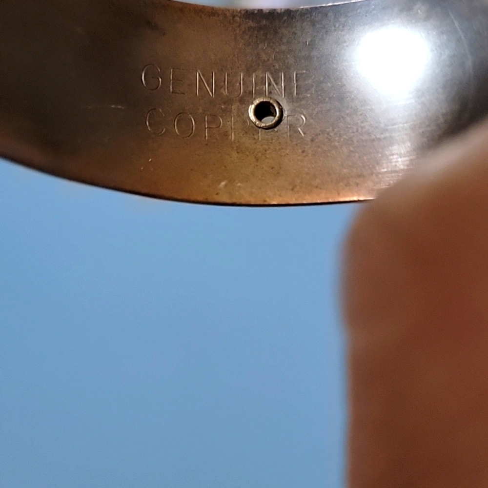 Copper cuff - Picture 4 of 4